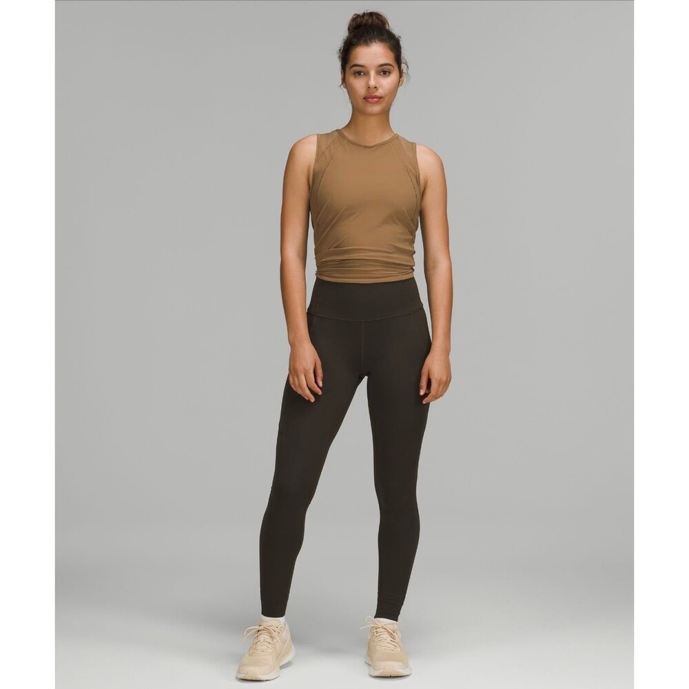 Fast and Free High-rise Tight (28") (dark olive green) | Lululemon
